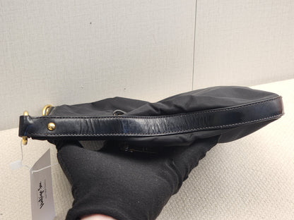 Prada Black Nylon Tessuto Messenger Bag