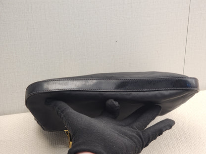 Prada Black Nylon Tessuto Messenger Bag