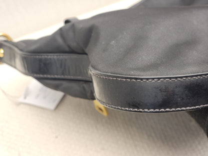 Prada Black Nylon Tessuto Messenger Bag