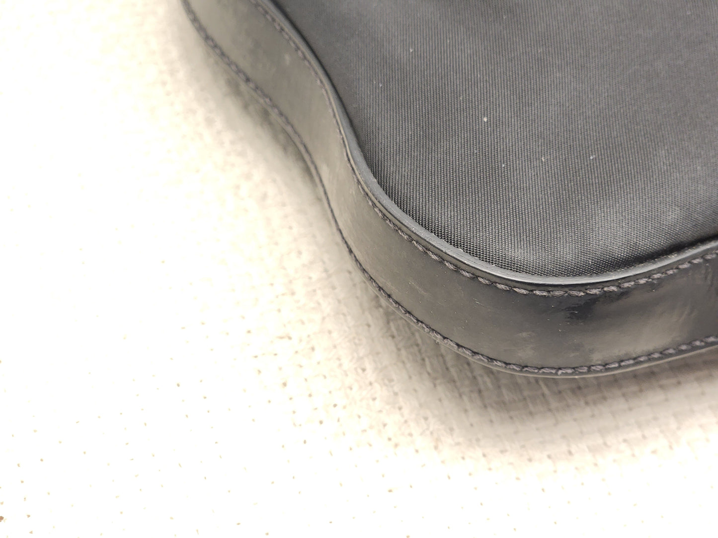 Prada Black Nylon Tessuto Messenger Bag