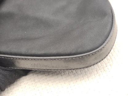 Prada Black Nylon Tessuto Messenger Bag