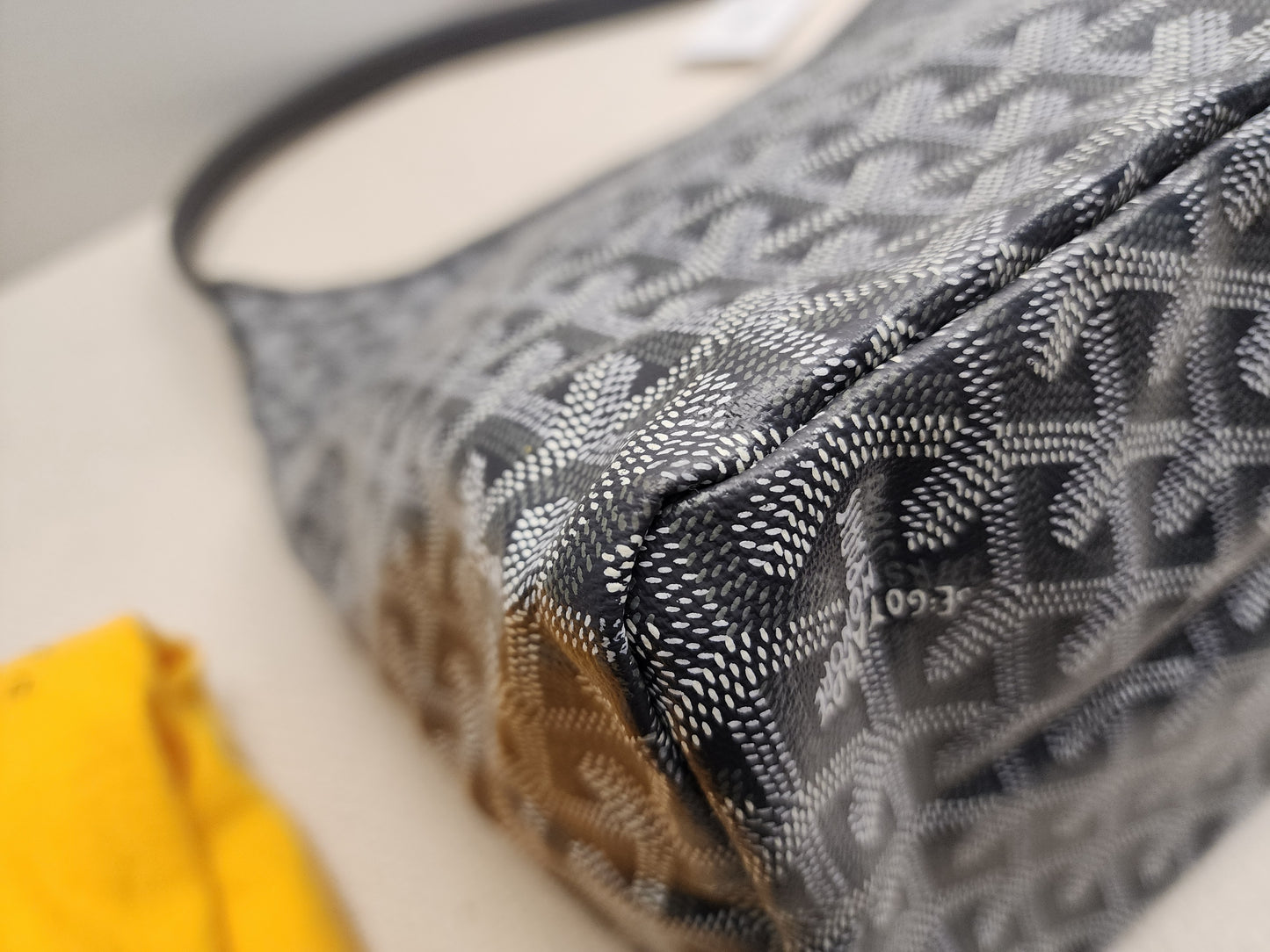 Goyard Grey Boheme Hobo
