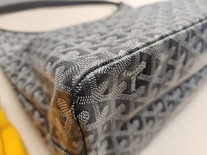 Goyard Grey Boheme Hobo