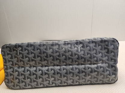 Goyard Grey Boheme Hobo