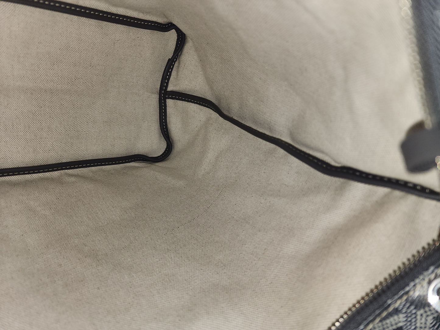 Goyard Grey Boheme Hobo