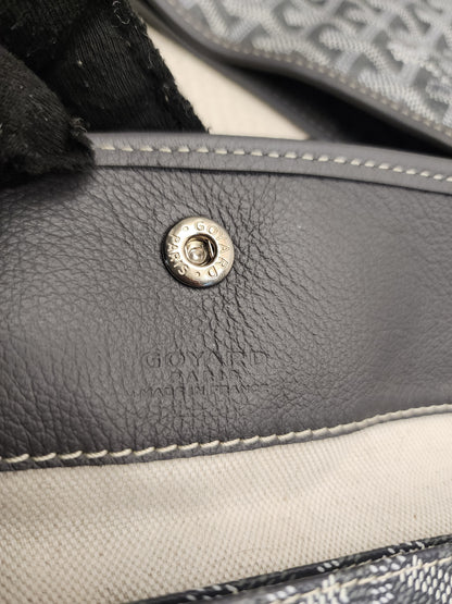 Goyard Grey Boheme Hobo