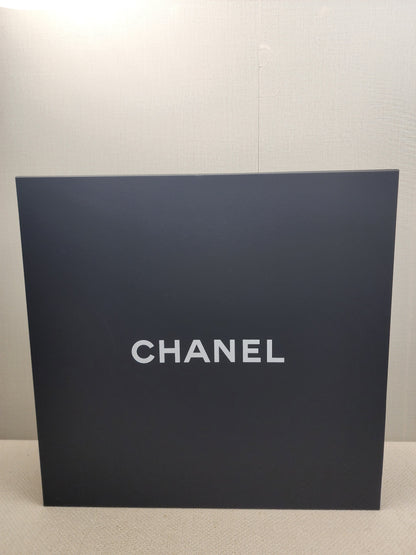 Chanel Black Grained Calfskin Small Shopping Bag (LGHW)