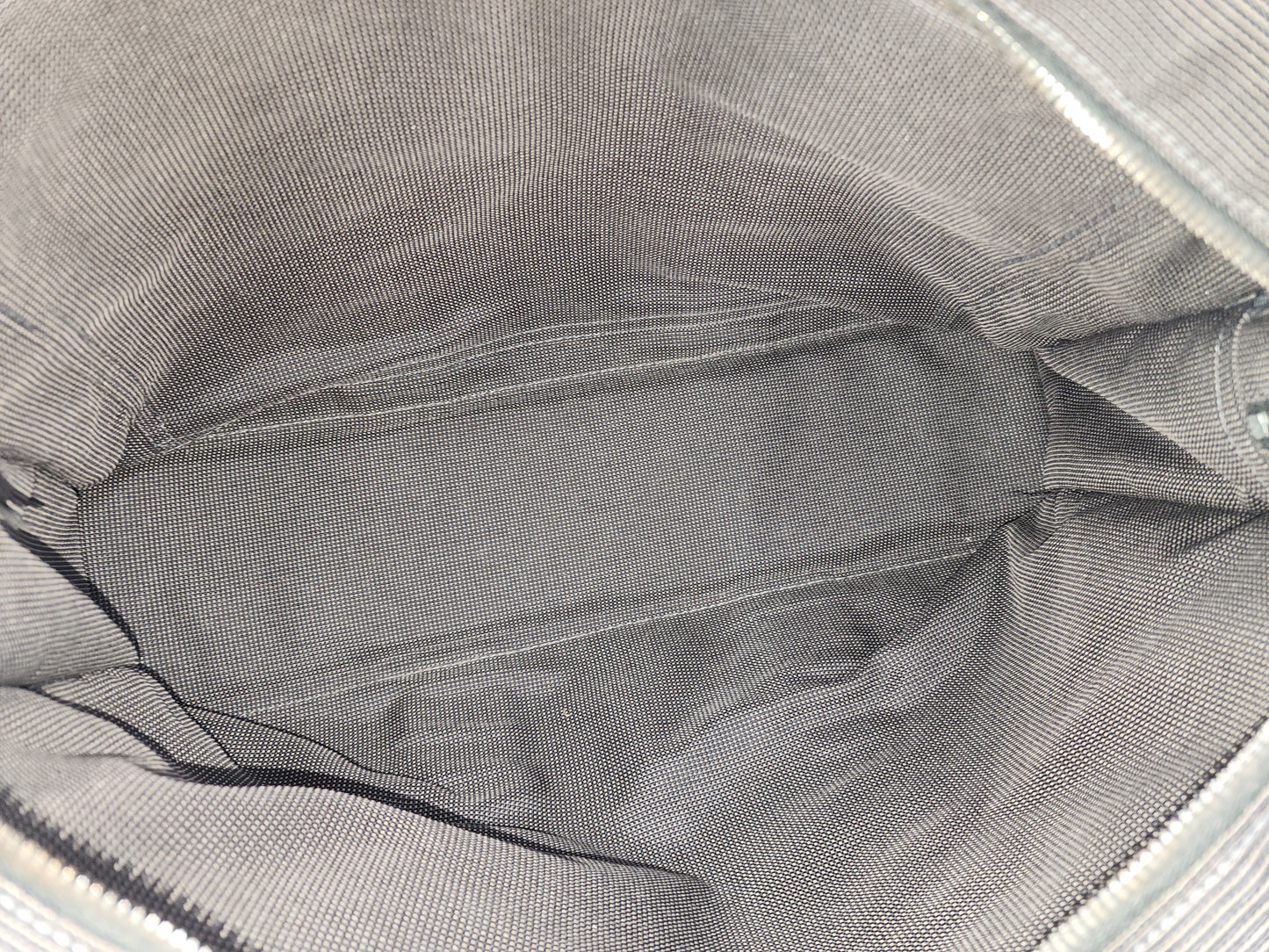 Hermes Black Canvas Herline MM Tote