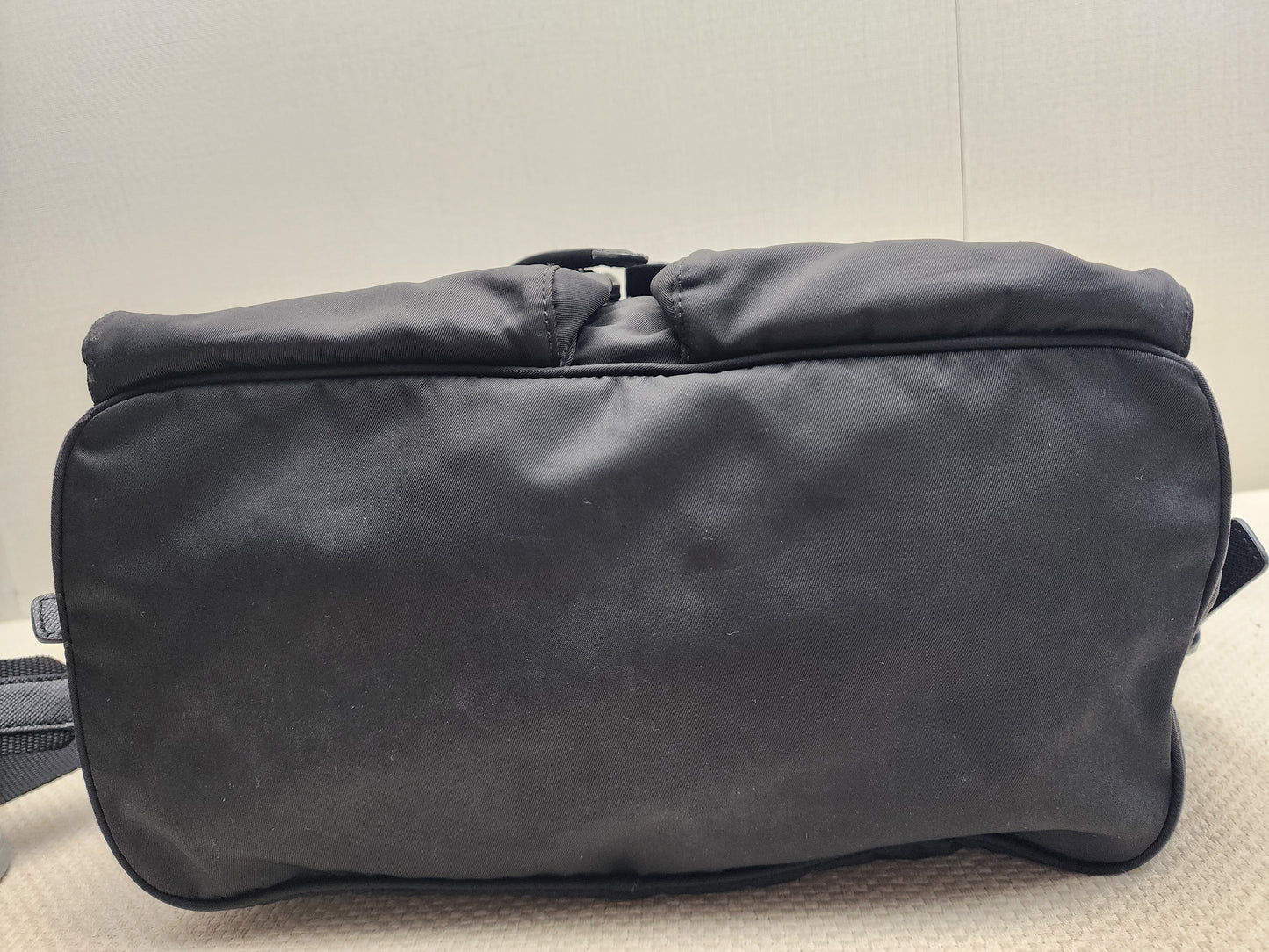 Prada Black Renylon Multi Pockets Backpack