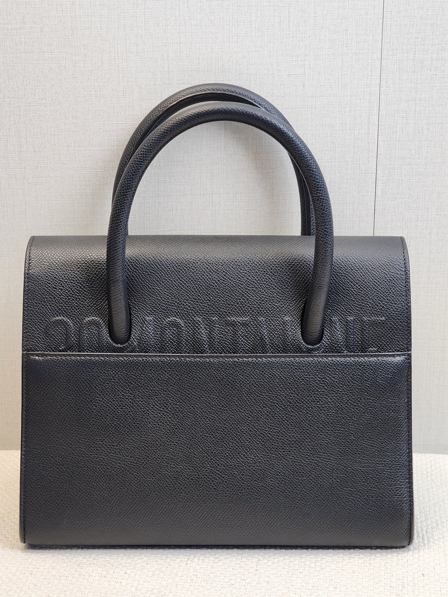 Dior Black Medium Grained Calfskin St.Honore Tote Bag (GHW)