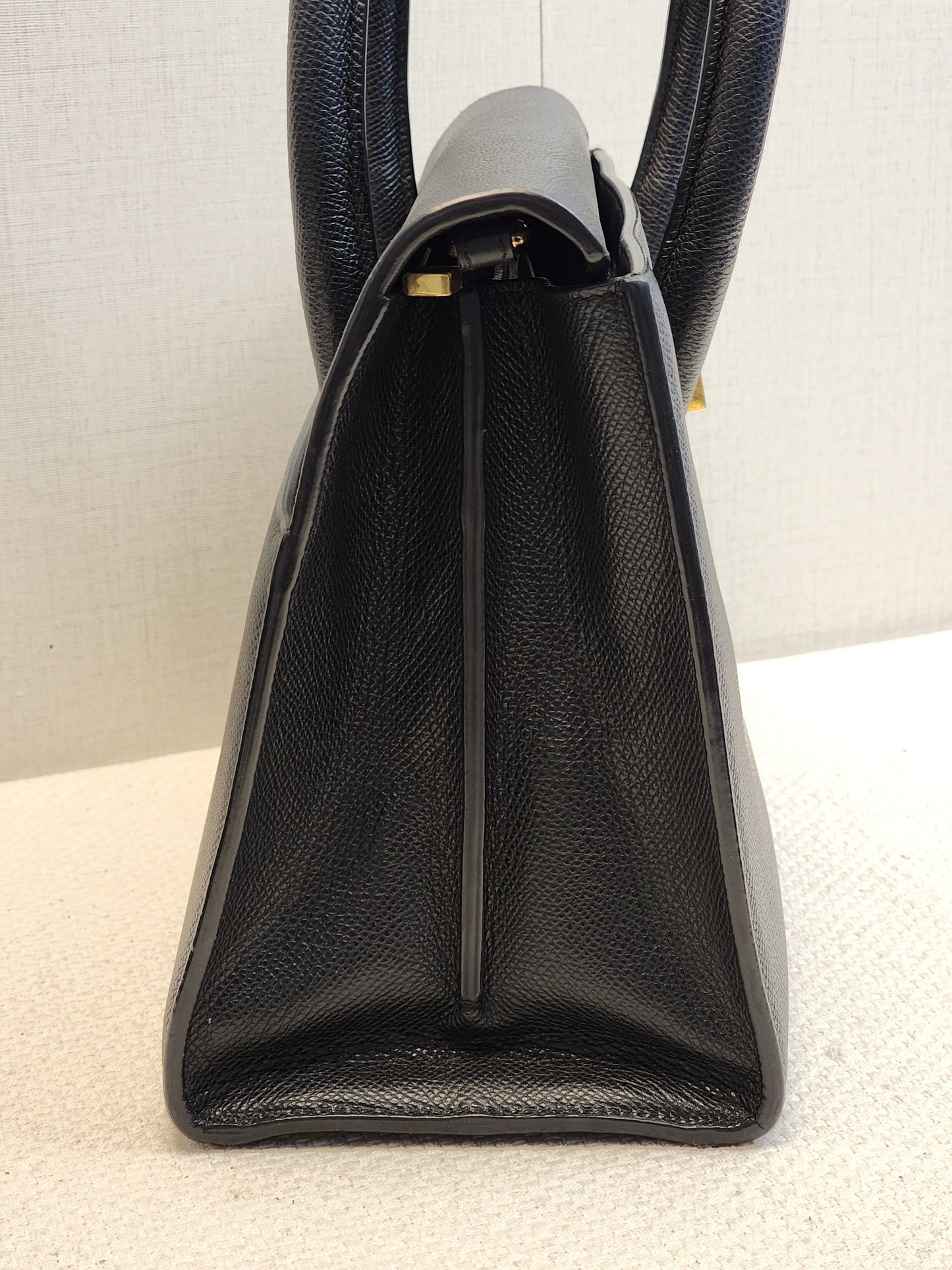 Dior Black Medium Grained Calfskin St.Honore Tote Bag (GHW)