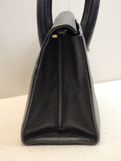 Dior Black Medium Grained Calfskin St.Honore Tote Bag (GHW)