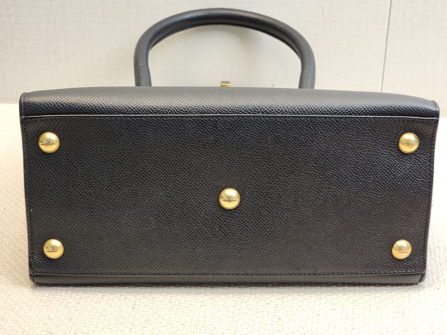 Dior Black Medium Grained Calfskin St.Honore Tote Bag (GHW)