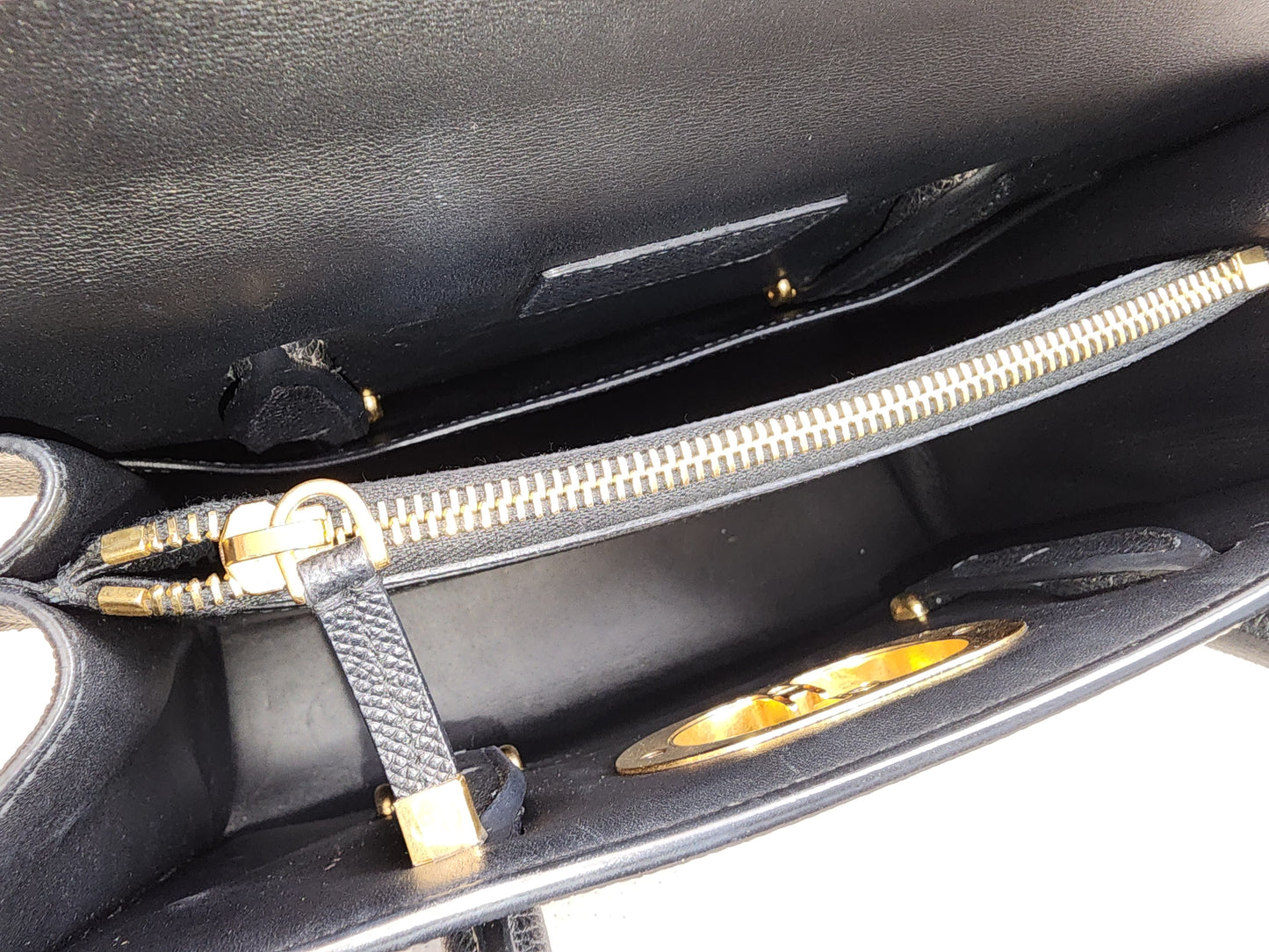 Dior Black Medium Grained Calfskin St.Honore Tote Bag (GHW)