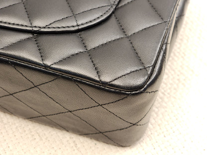 Chanel Black Lambskin Small CF (GHW)