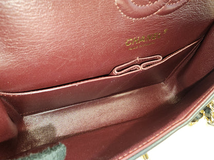 Chanel Black Lambskin Small CF (GHW)