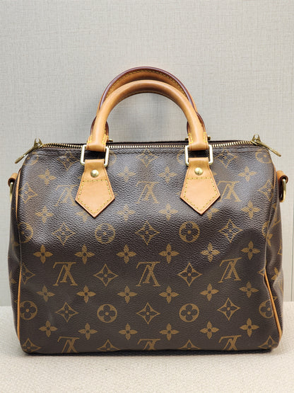 LV Monogram Speedy 25 Bandouliere