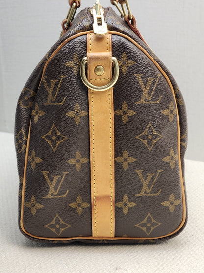 LV Monogram Speedy 25 Bandouliere