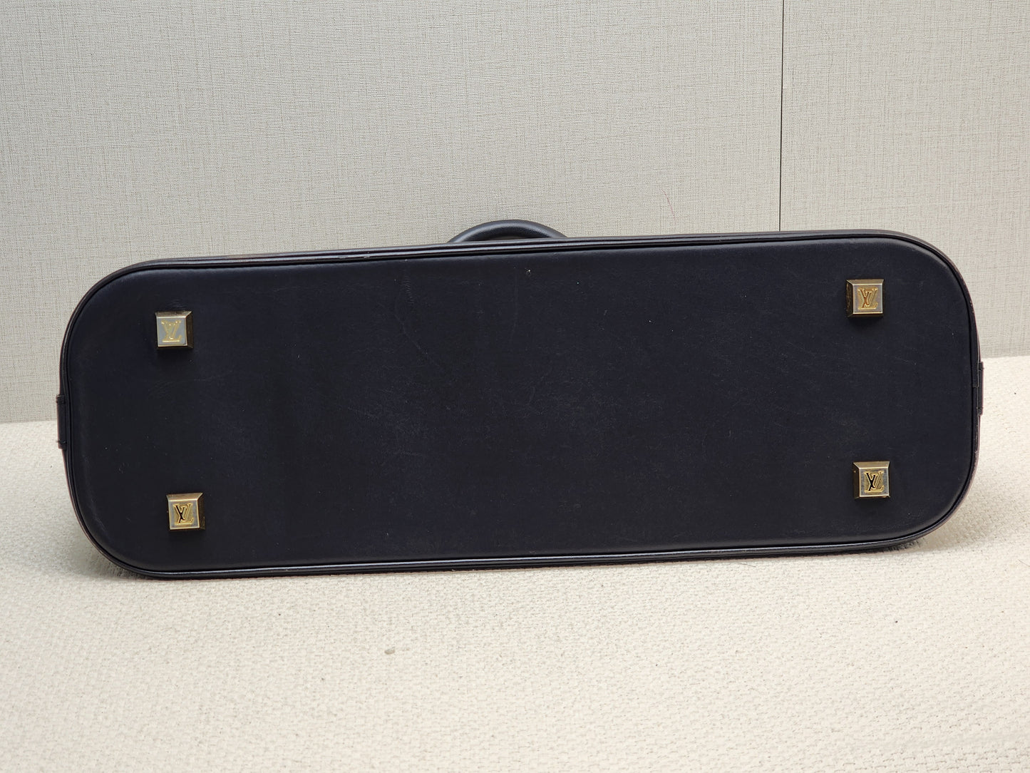 LV Navy Mini Lin Horizontal Alma