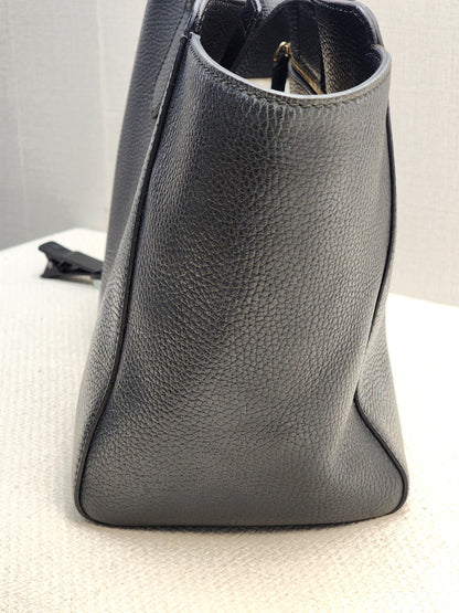 Gucci Small Black Swing Tote