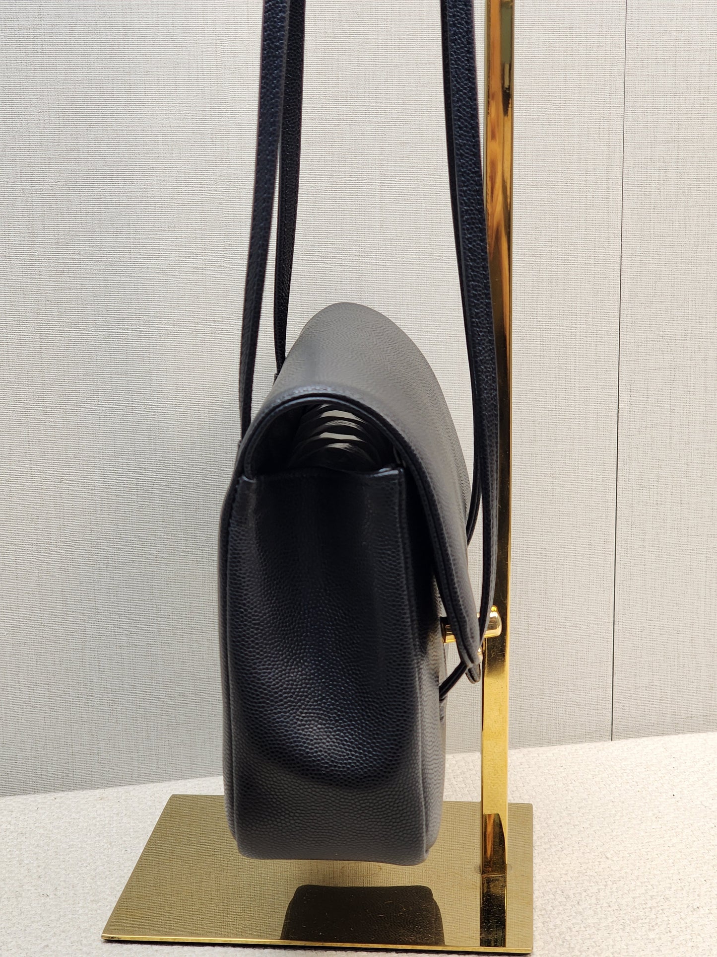 Chanel Black Caviar Small Preppy Coco Bag (GHW)
