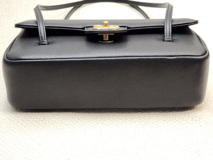 Chanel Black Caviar Small Preppy Coco Bag (GHW)