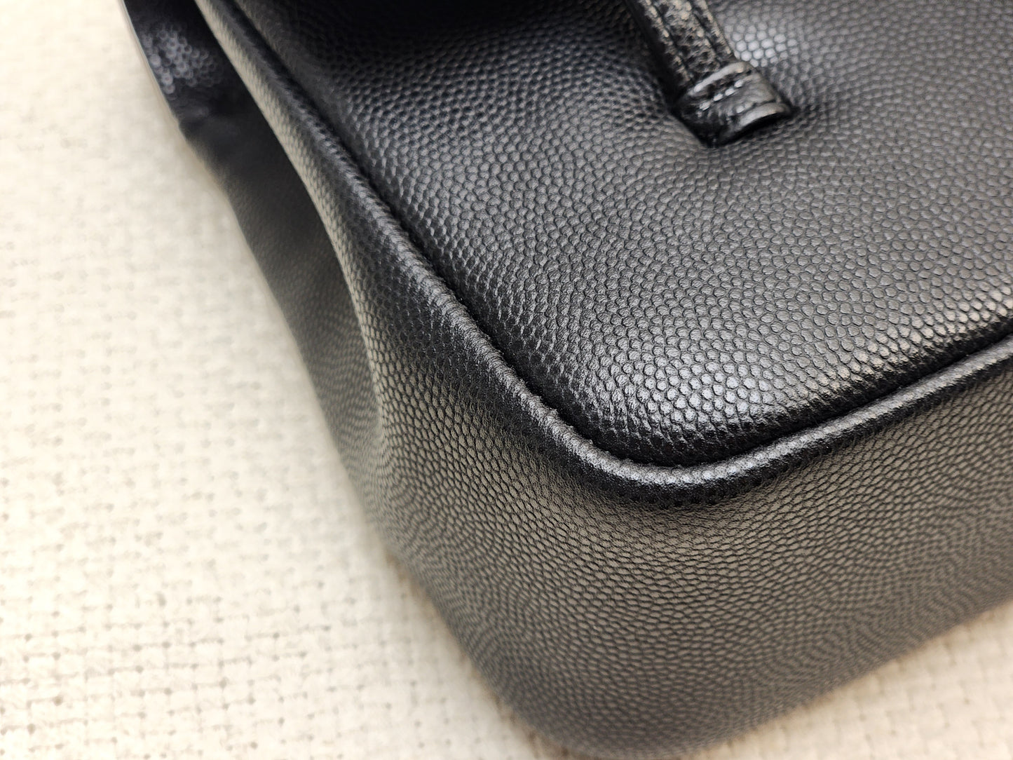 Chanel Black Caviar Small Preppy Coco Bag (GHW)
