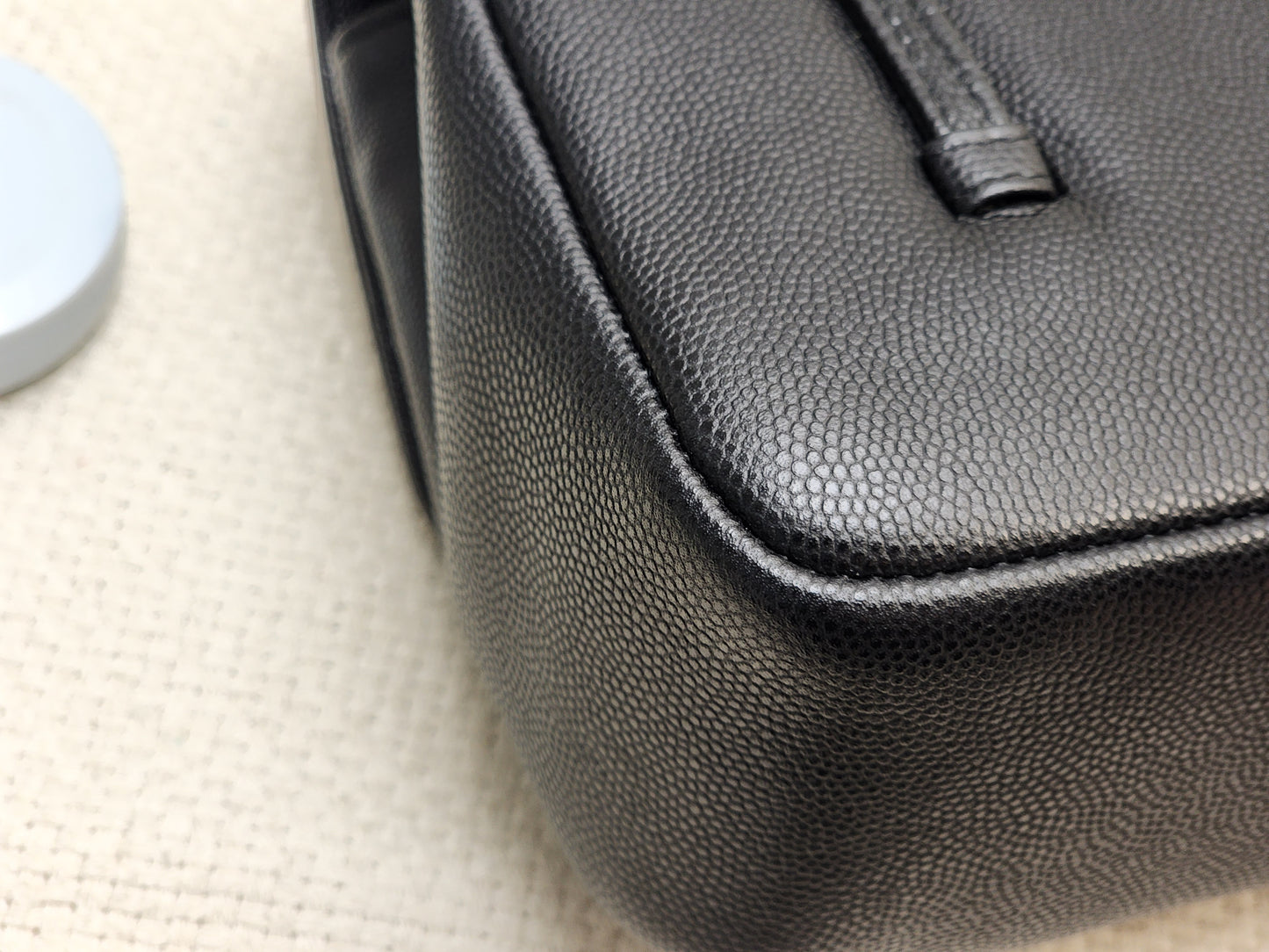Chanel Black Caviar Small Preppy Coco Bag (GHW)