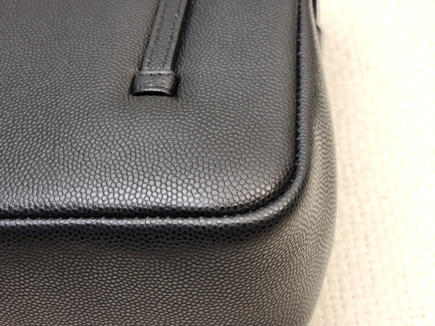 Chanel Black Caviar Small Preppy Coco Bag (GHW)