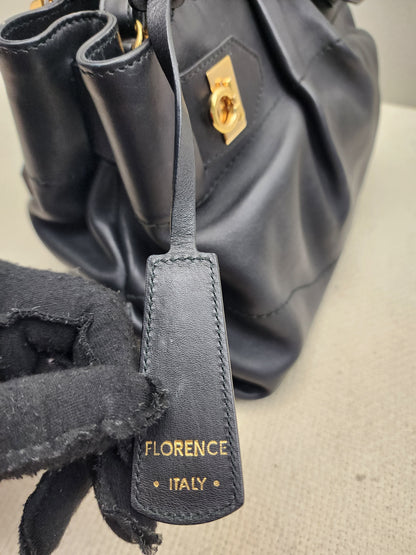 Salvatore Ferragamo Calfskin Chain Tote (GHW)