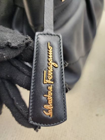 Salvatore Ferragamo Calfskin Chain Tote (GHW)