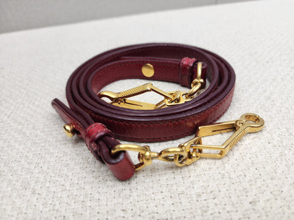 Miu Miu Red Calfskin Vitello Bow 2-Way Bag (GHW)