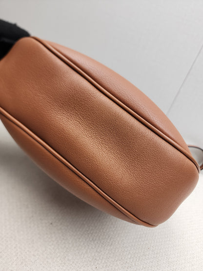 Celine Tan Grained Calfskin Small Heloise Bag (GHW)
