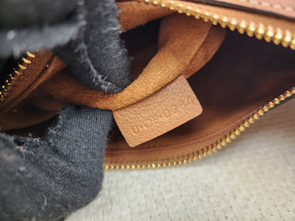 Celine Tan Grained Calfskin Small Heloise Bag (GHW)