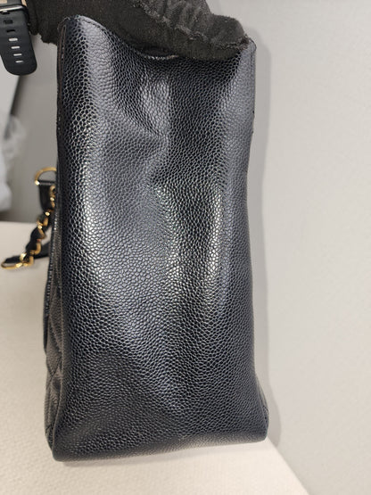 Chanel Black Caviar GST (GHW)
