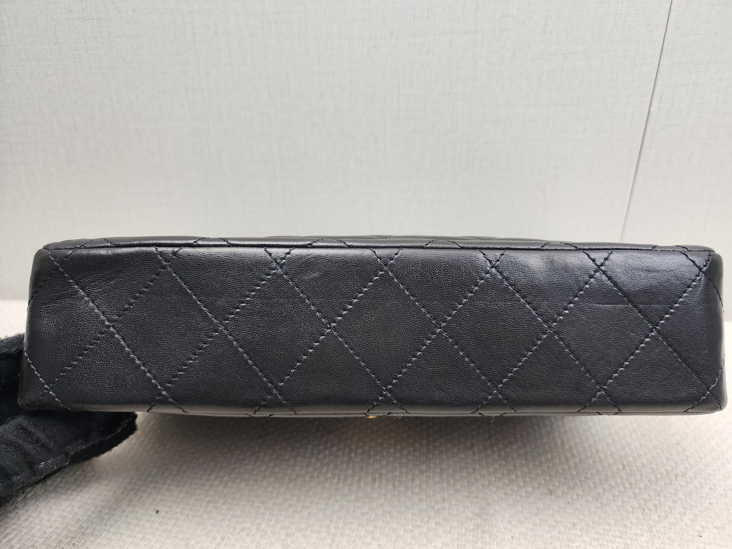 Chanel Black Lambskin Vintage Paris Limited CC Double Flap