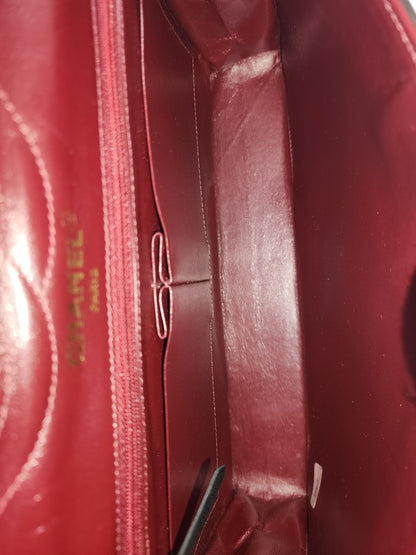 Chanel Black Lambskin Vintage Paris Limited CC Double Flap