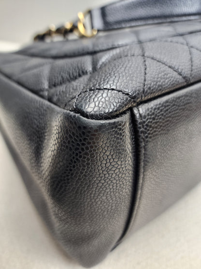 Chanel Black Caviar GST (GHW)