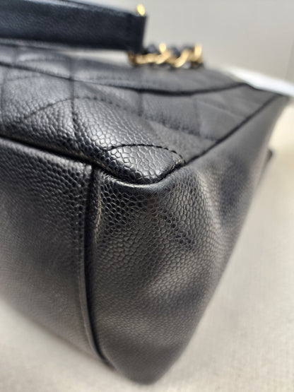 Chanel Black Caviar GST (GHW)