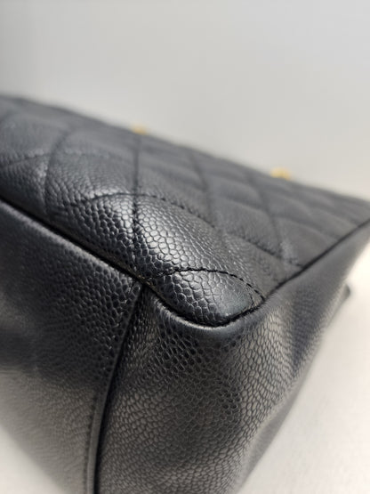 Chanel Black Caviar GST (GHW)
