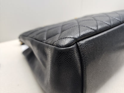 Chanel Black Caviar GST (GHW)