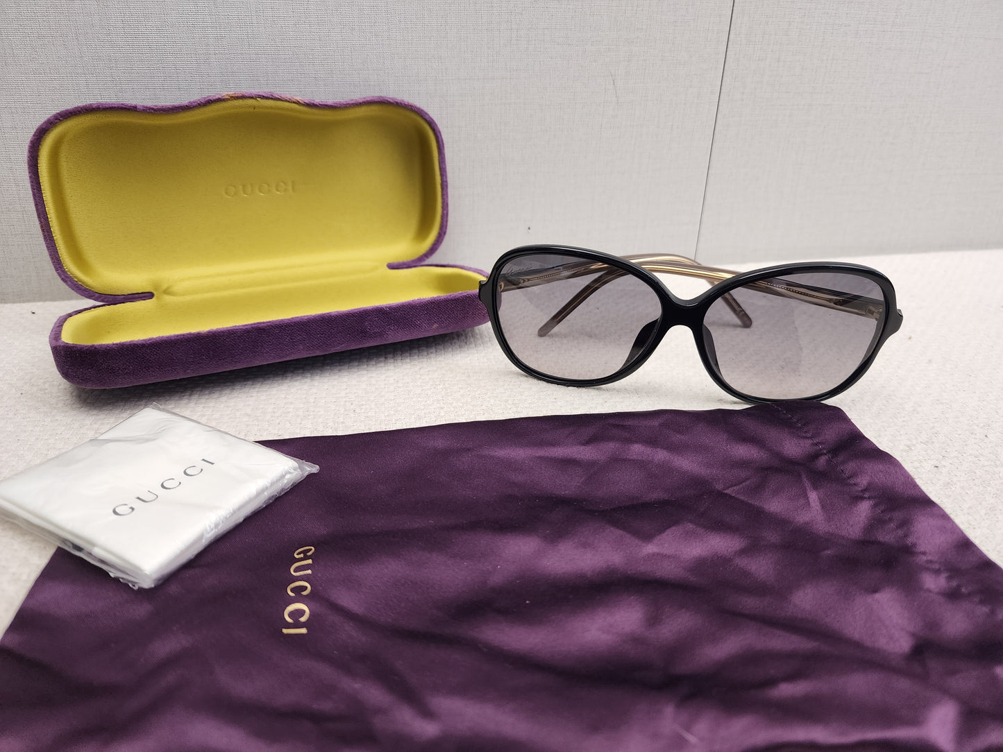 Gucci Black Butterfly 3364/F/S GG Sunglasses
