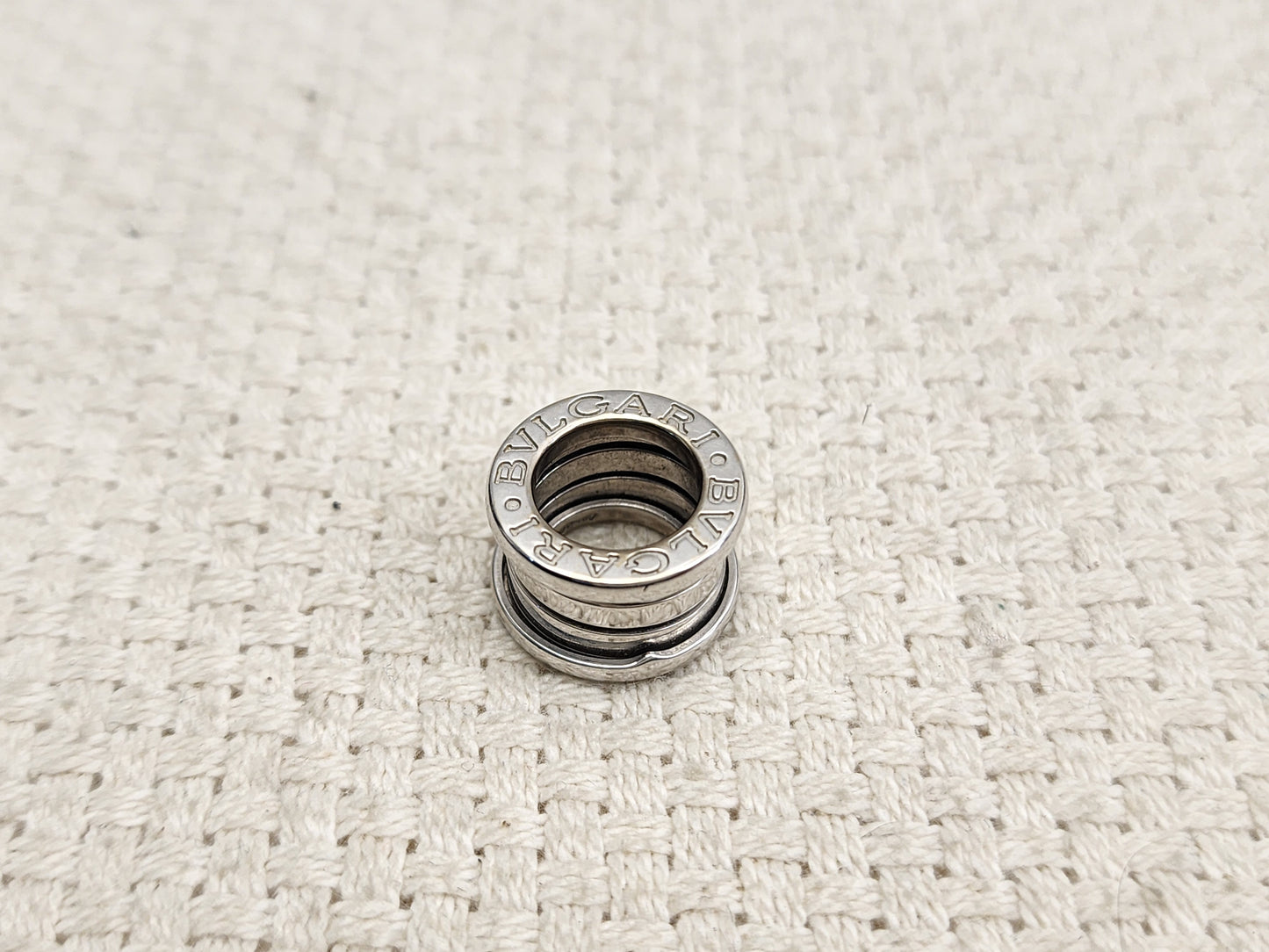 Bvlgari 18K White Gold B.Zero1 Pendant