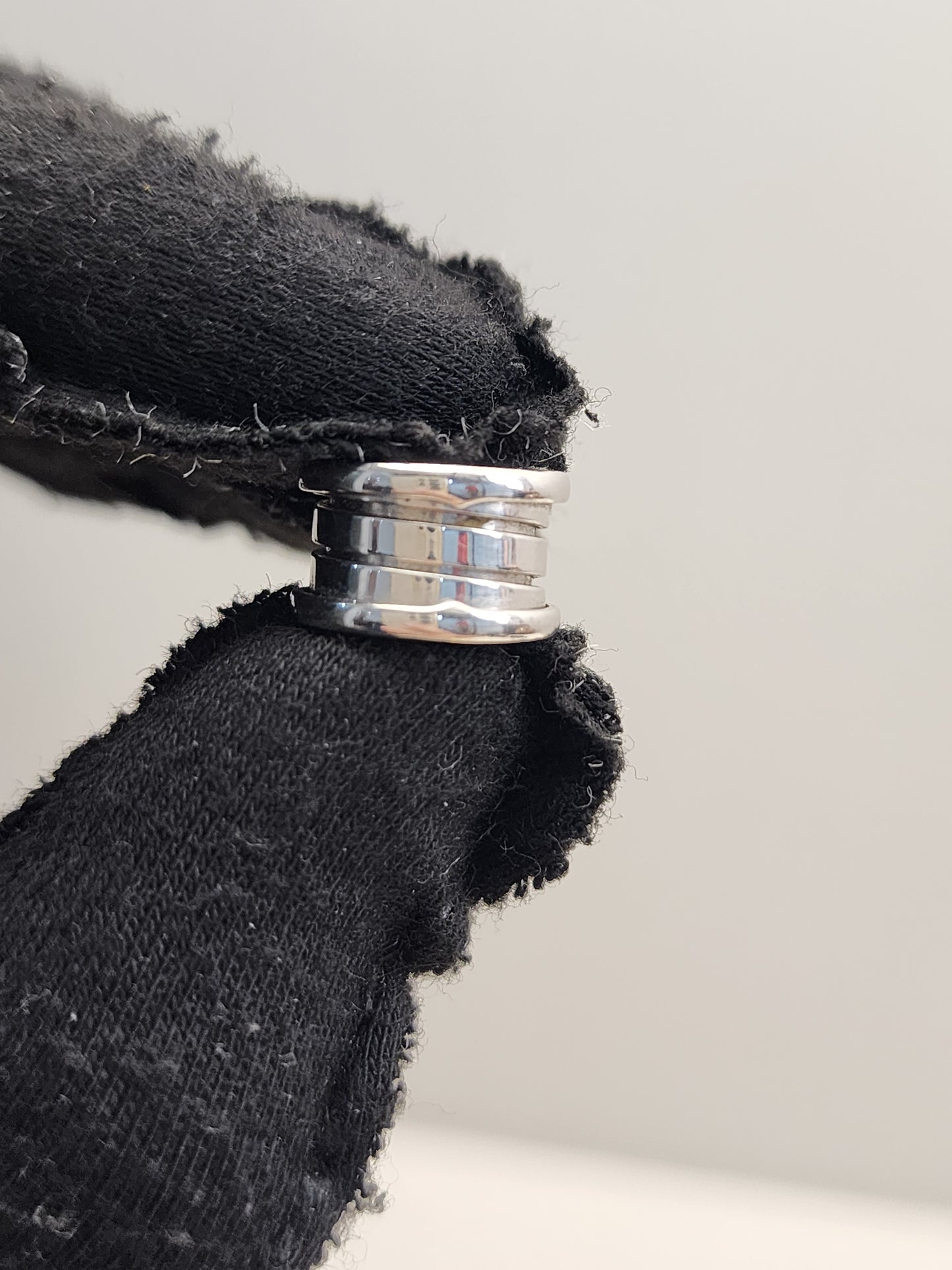 Bvlgari 18K White Gold B.Zero1 Pendant