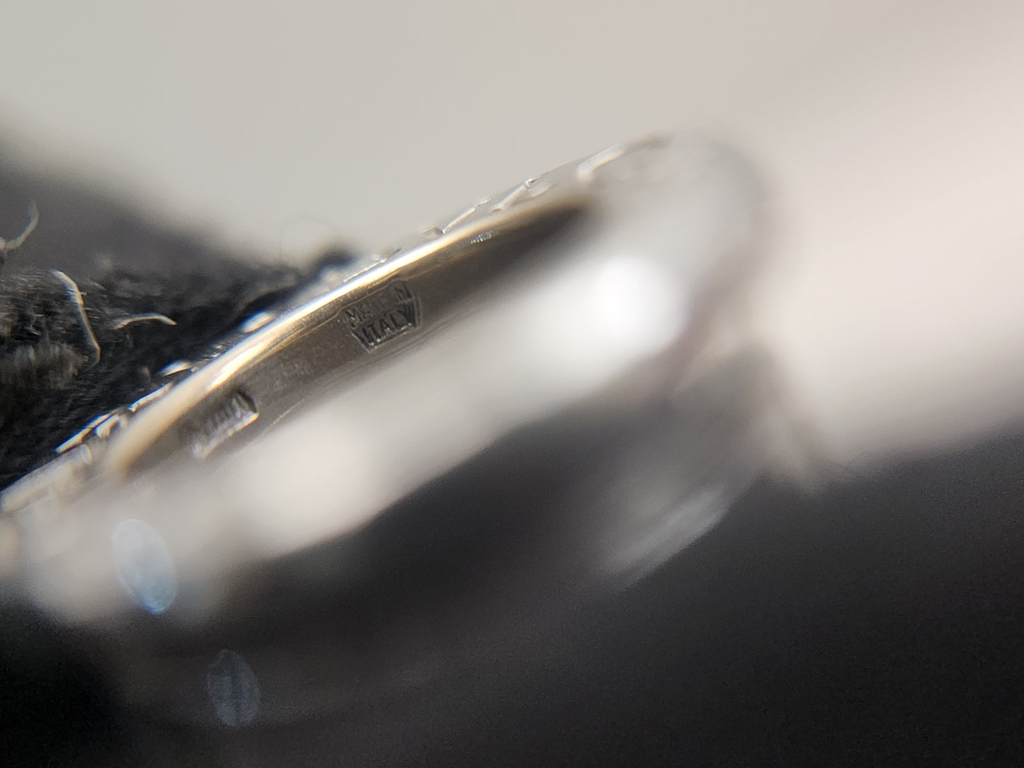Bvlgari 18K White Gold B.Zero1 Pendant
