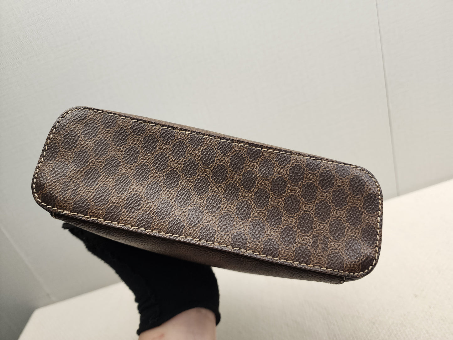 Celine Vintage Macadam Vanity Bag