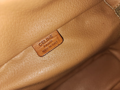 Celine Vintage Macadam Vanity Bag