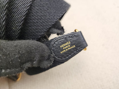 Hermes Taurillon Clemence Mini Evelyne (GHW)