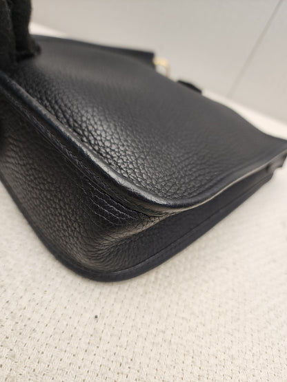 Hermes Taurillon Clemence Mini Evelyne (GHW)