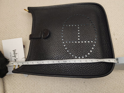 Hermes Taurillon Clemence Mini Evelyne (GHW)
